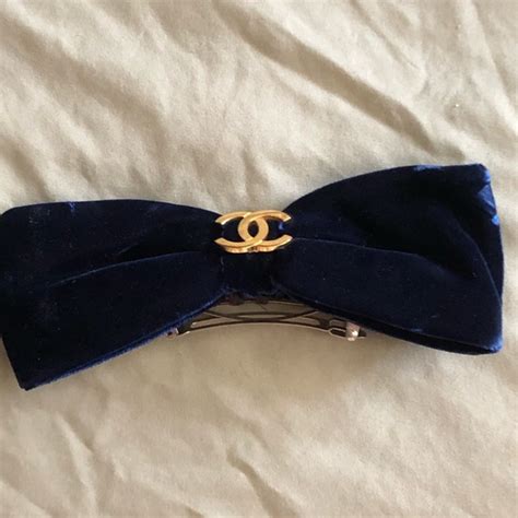 hair clips chanel|chanel hair clip vintage.